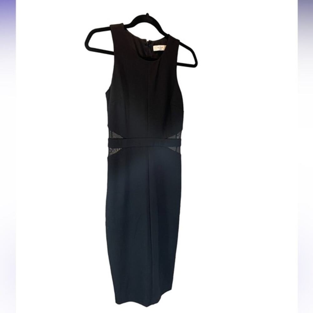 ALI & JAY Black Dress with Side Mesh Cutouts - Size Small